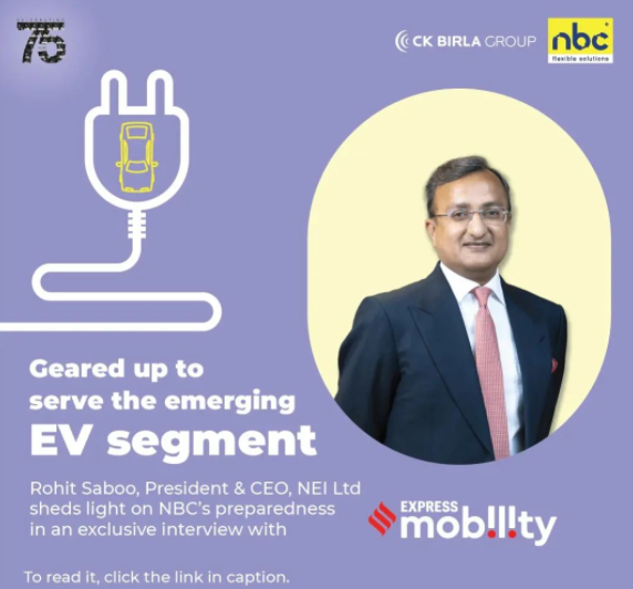 Speaking from Rohit Saboo about EVs