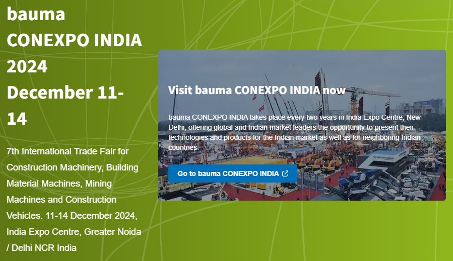 bauma CONEXPO INDIA