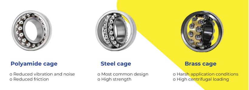 bearing cage variants